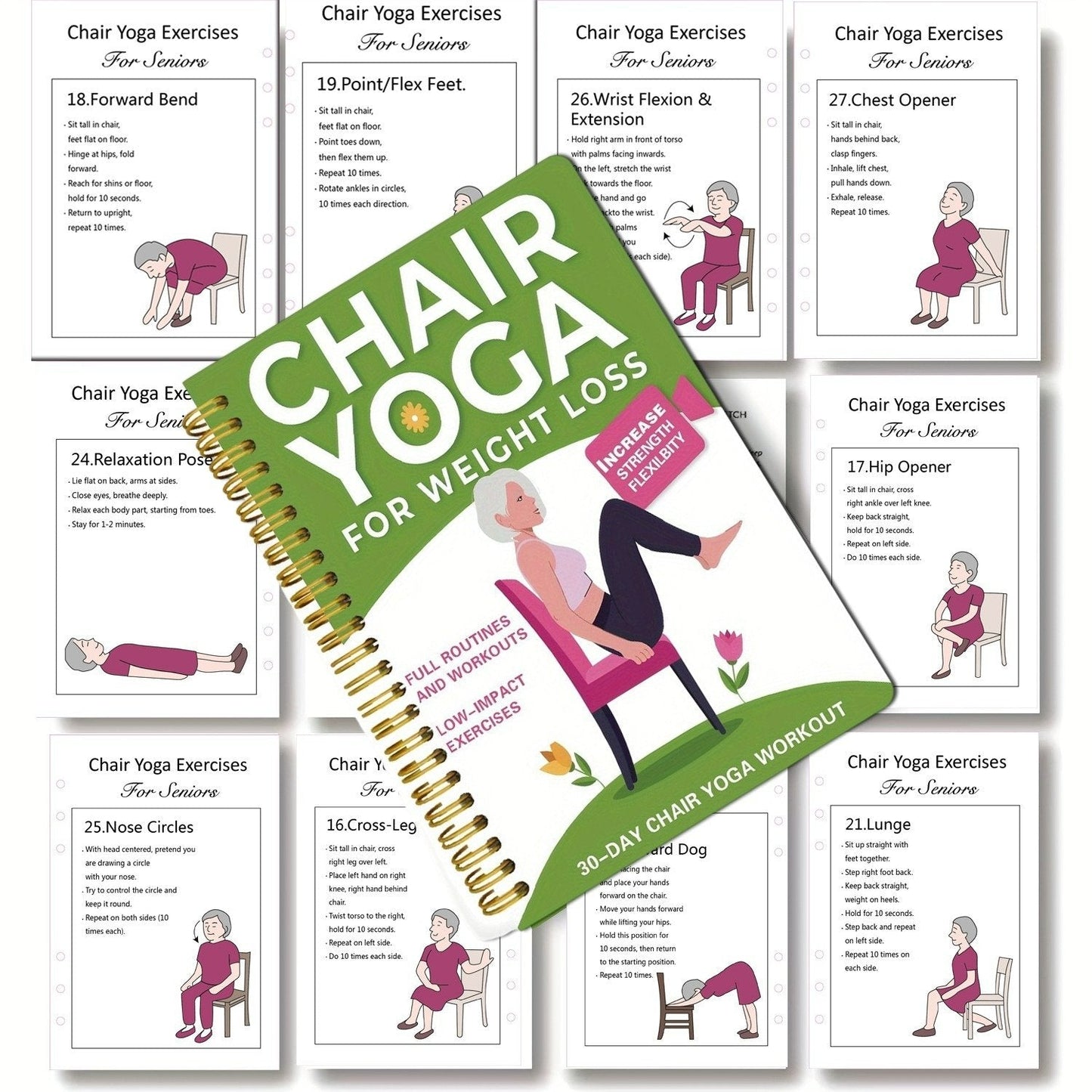 2026🔥 Hot Sale🔥 Chair Yoga for Seniors: A 30-Day Guide