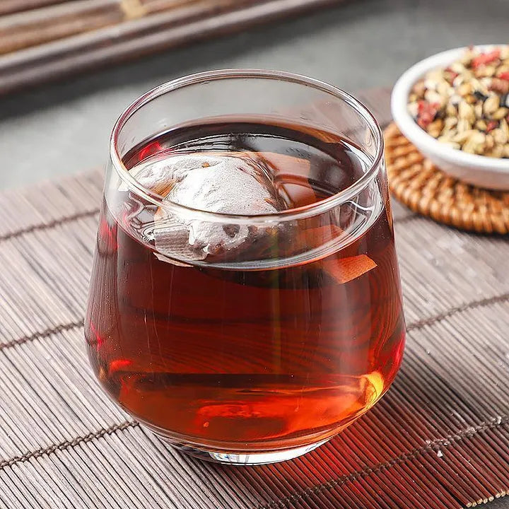 Ginseng Five Treasure Herbal Tea with Goji Berry, Red Dates & Mulberry